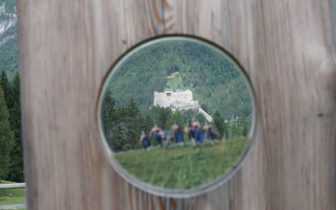 The Sound of Music Trail - focus Fortress Hohenwerfen © Wolfgang Seifert